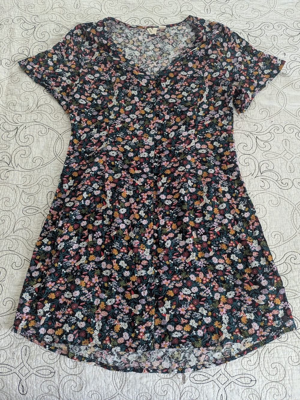 NWOT Roxy Floral Dress